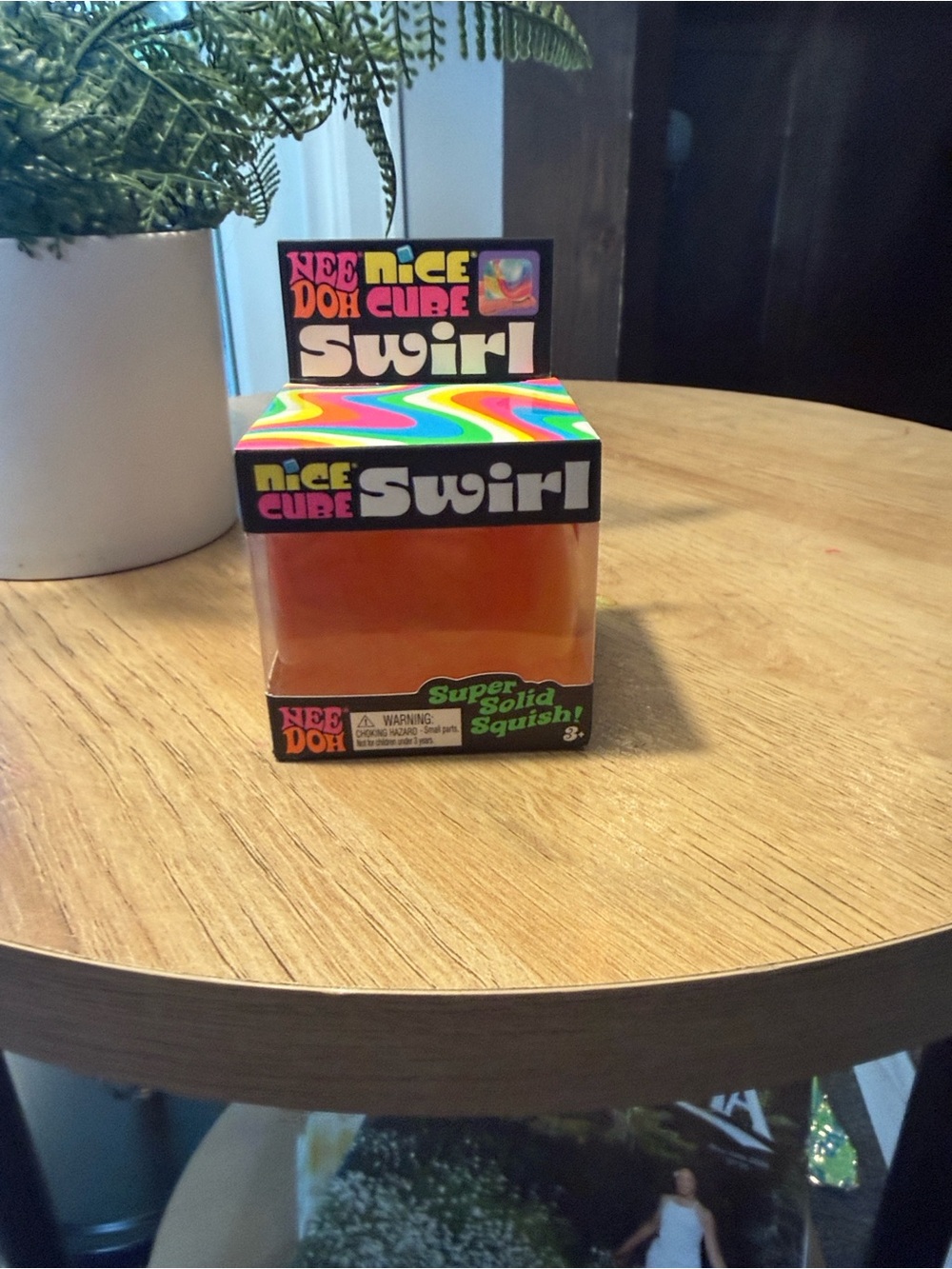 Needoh nice cube swirl (orange/yellow) (authentic schylling) New in box. - Picture 1 of 5